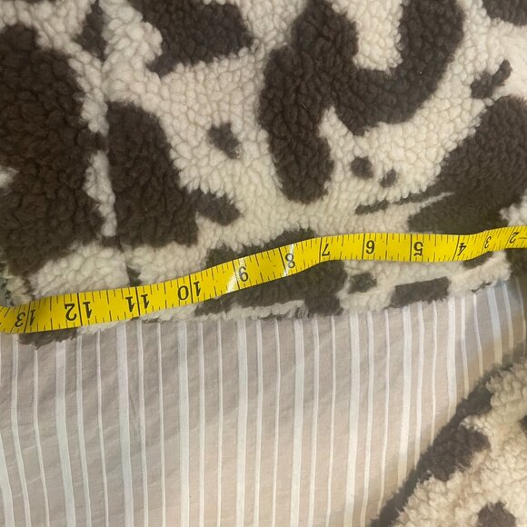 12th Tribe Leopard Print Lined Jacket - Size M - Picture 6 of 10